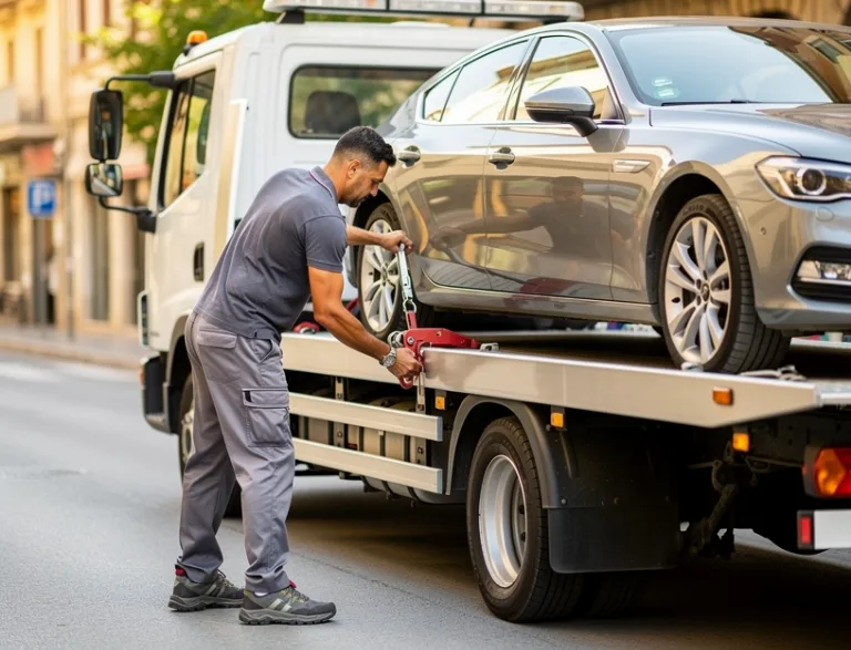 Grúa servicio en Basauri